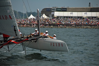 Newport AC World Series Crowd Proves that the U.S. is Ready for NASCAR Style Sailing