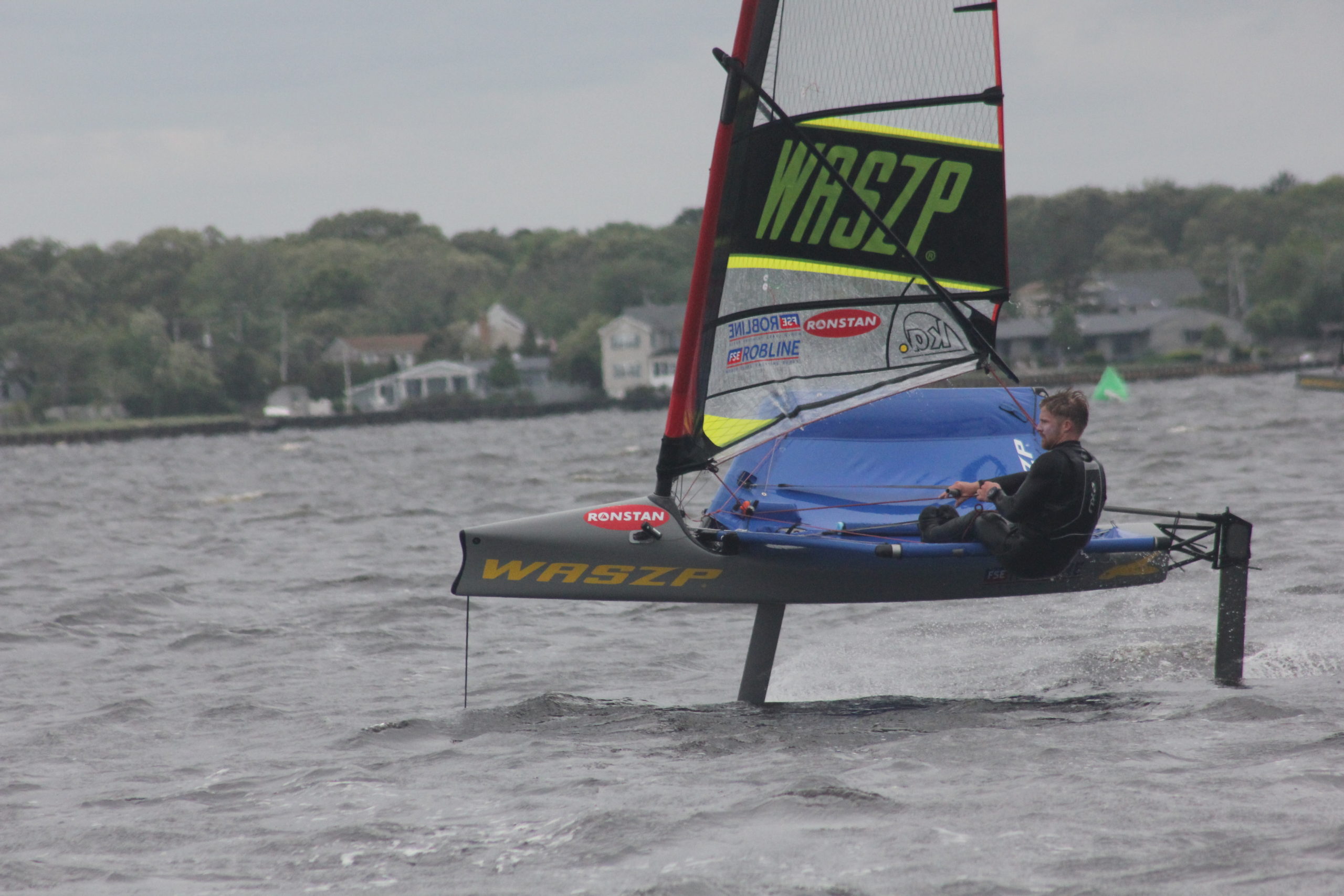 foiling sailboat speed