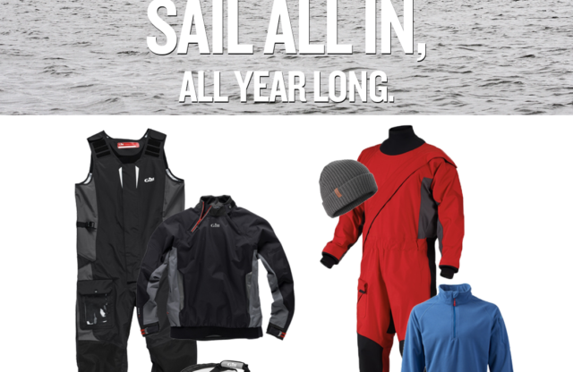 GILL Sponsor News: SAIL ALL IN, ALL YEAR LONG