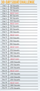 30 day leg challenge