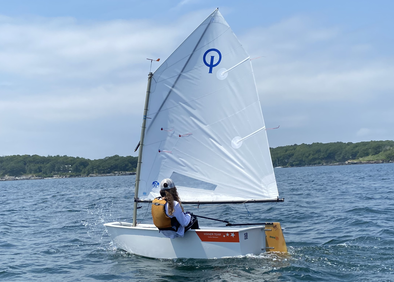 the optimist sailboat