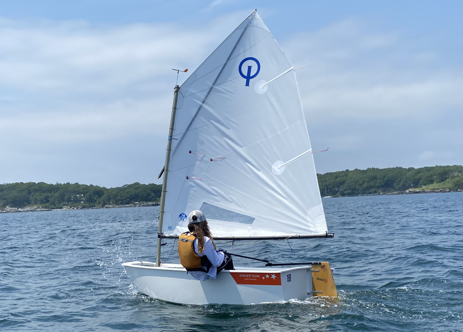 optimist sailboat