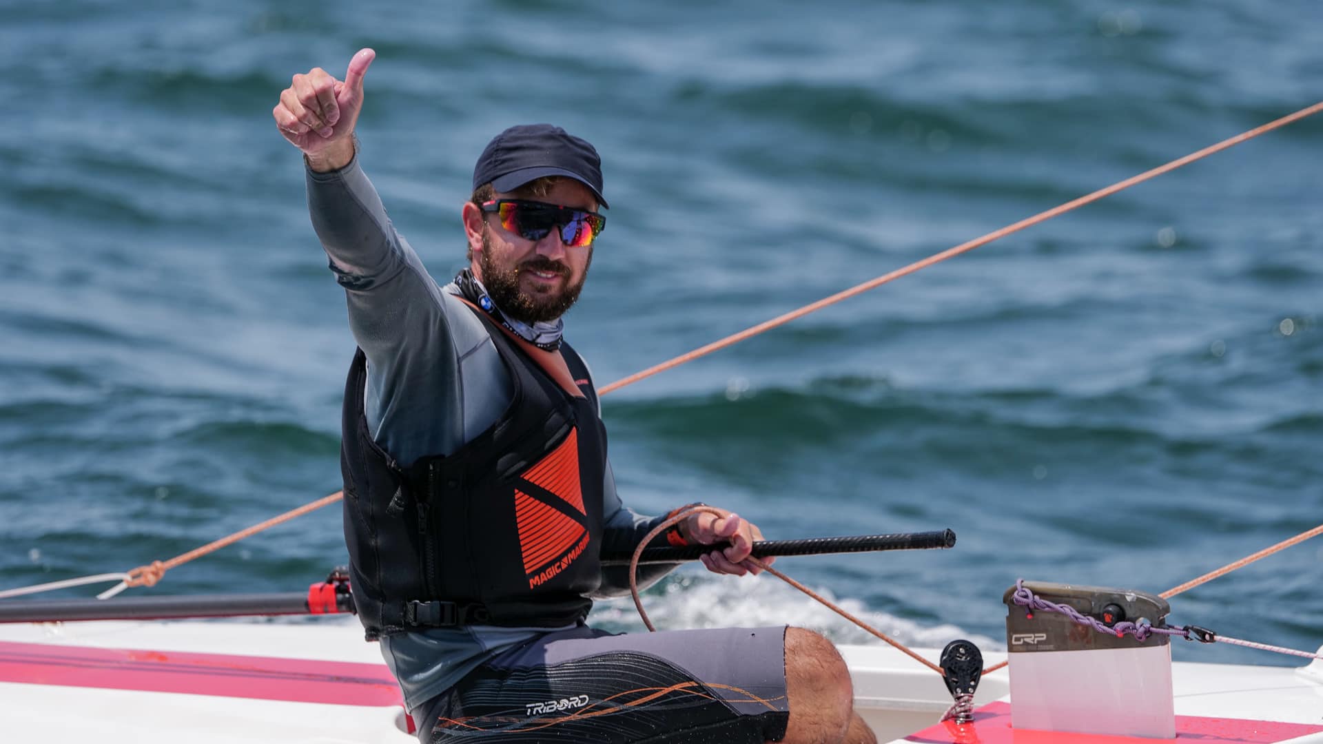 Jean Paul De Trazegnies wins 2022 Sunfish North American Championship