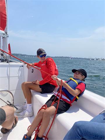 Airwaves News:  Instructor for Sail to Prevail: The National Disabled Sailing Program