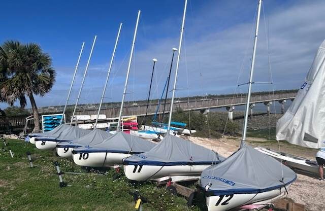 6-Boat 420 Fleet with sails and dollies Excellent Condition!!