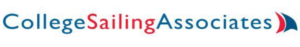 CollegeSailingAssociates logo featuring a stylized blue and red sailboat icon.